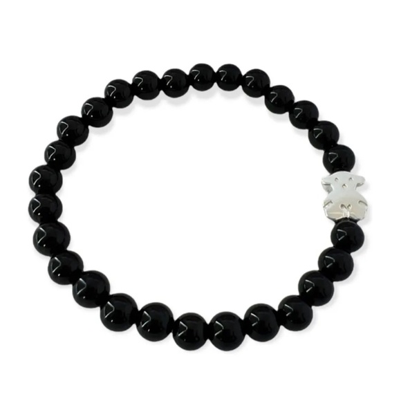 TOUS Black Onyx Bear Bracelet - Picture 6 of 6